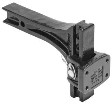 Draw-Tite - Pintle Hook Mount Plate, 2 IN. Receiver - 63072 (image 1)