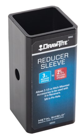 Draw-Tite - Receiver Adapter - 58552 - (3" to 2-1/2" Receiver, 6" Length) (image 2)