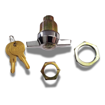 Chrome Spring Loaded Tonneau Cover Handle (image 2)