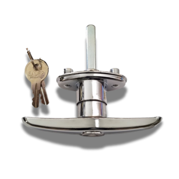 Bauer - Screw Mount T Handle - Short Shank - Center Mount with Rod Assembly (image 3)