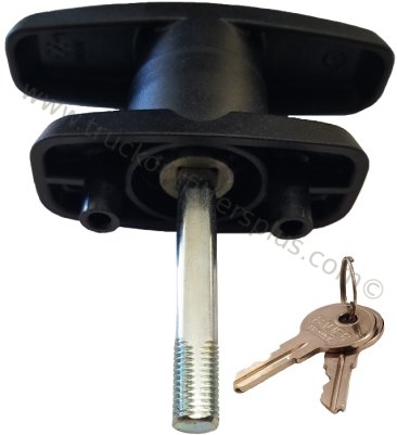 Composite T Handle - 2" Short Shank Screw Mount Kit with Rod Assembly (image 3)