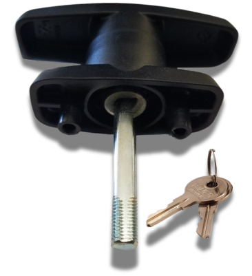 Composite T Handle - 2" Short Shank Screw Mount Kit (image 3)