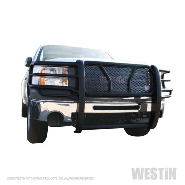 Westin - HDX Grille Guard - Black - 57-2295 - 2007-2013 GMC Sierra 1500