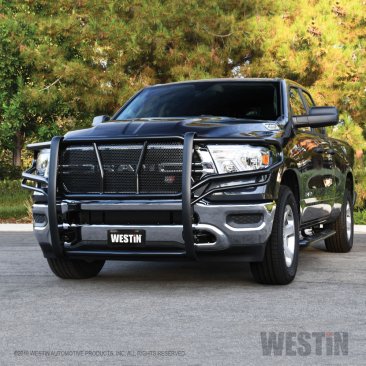 Westin - HDX Grille Guard - Black - 57-3975 - 2019-2024 Ram 1500
