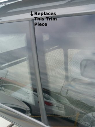 Truck Topper Side Window Gap Hider (image 1)