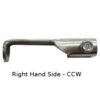 Truck Topper Bent Handle Inside Latch - Steel (image 3)