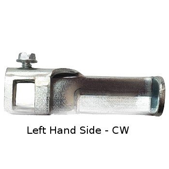 Truck Topper Bent Handle Inside Latch - Steel (image 2)