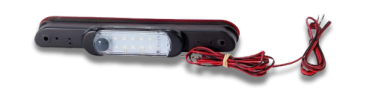 Red Flush Mount LED Brake Light (with 12 V Dome Light) (image 2)