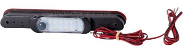 Red Flush Mount LED Brake Light (with 12 V Dome Light) (image 2)