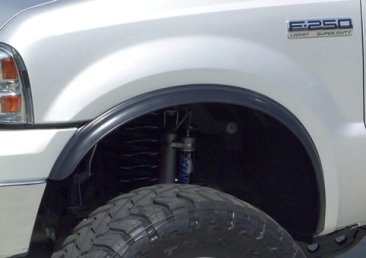 Pacer Fender Flares - 4 Piece Kit - 58" Length - 2 1/2" Coverage - 52-156 - Standard Duty