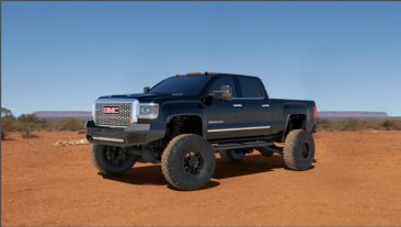 Ranch Hand Midnight Front Bumper - MFG151BMN - 2015-2019 GMC Sierra 2500/3500