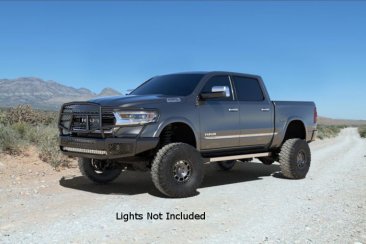 Ranch Hand Midnight Grille Guard / Front Bumper - MFD19HBM1 - 2019-2024 Ram 1500