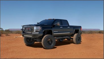 Ranch Hand Midnight Grille Guard / Front Bumper - MFG151BM1 - 2015-2019 GMC Sierra 2500/3500