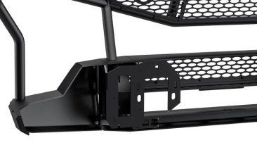 Ranch Hand Midnight Grille Guard / Front Bumper - MFG19HBM1 - 2019-2021 GMC Sierra 1500 (2022 Limited/Old Body)