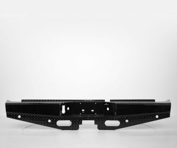 Ranch Hand Sport Back Bumper (Side Exhaust) - SBD09HBLSL - 2009-2018 Ram 1500 (2019-2024 Classic) - 2010-2018 Ram 2500/3500