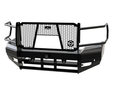 Ranch Hand Sport Grille Guard / Front Bumper (15K Winch Ready) - FBD195BLRC - 2019-2024 Ram 2500/3500