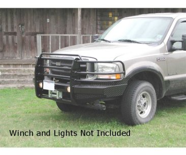 Ranch Hand Sport Grille Guard / Front Bumper (15K Winch Ready) - FBF995BLR - 1999-2004 Ford F-250/350/450/550