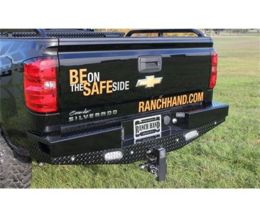 Ranch Hand Sport Back Bumper - SBC14HBLSL - 2014-2018 Chevrolet Silverado / GMC Sierra 1500 (2019 Classic)