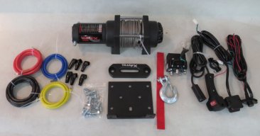 Trail FX 3500LB Winch - Synthetic Rope - WS35B (image 3)