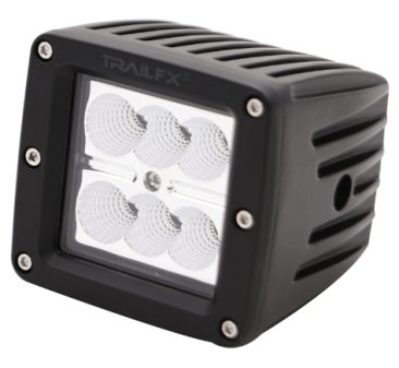 Trail FX - 3" Cube LED Flood Beam 1620 Lumens - Pair - 3X2CFPR (image 2)