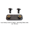 Leer Rotary Latch or Hinge - Mounting Plate with 1/2" Screws
