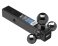 Draw-Tite - Tri-Ball Trailer Hitch Ball Mount - 80791 - 16,000 LBS. Capacity Max