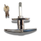 Bauer - Chrome Rivet T Handle - Center Mount (image 3)