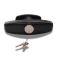 Statewide - Black Screw Mount T Handle - Pair (keyed alike) (image 2)