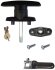 Composite T Handle - 2" Short Shank Screw Mount Kit (image 1)