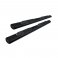 Trail FX 5 Inch Oval Tube Steps - Black - A7001B (Image)