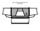 Ranch Hand Legend Grille Guard - GGG201BL1C - 2020-2024 GMC Sierra 2500/3500