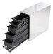 Dee Zee Wheel Well Tool Box with Drawers - Aluminum Diamond Tread - DZ95DA (image 4)