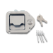 Dee Zee Tool Box Paddle Handle - Silver - DZTBLATCH1 (image 1)