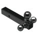 Draw-Tite - Tri-Ball Trailer Hitch Ball Mount - 45325 - 14,000 LBS. Capacity Max (image 1)