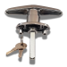Bauer - Screw Mount T Handle - Short Shank - Center Mount with Rod Assembly (image 2)