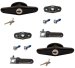 Bauer - Black Screw Mount T Handle Kit - 2" Shank - Pair (keyed alike) (image 1)