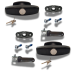 Statewide - Black Screw Mount T Handle Kit - Pair (keyed alike) (image 1)