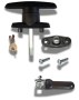 Composite T Handle - 2" Short Shank Screw Mount Kit (image 1)