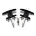 Composite - T Handles - Pair (keyed alike) (image 1)